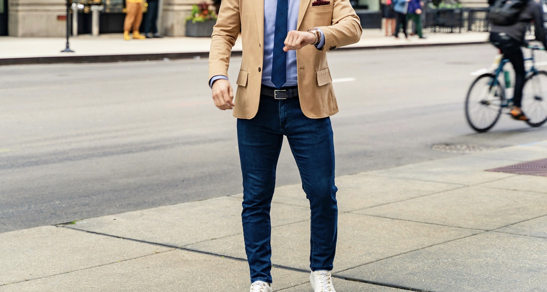 Confiance et style maîtrisé